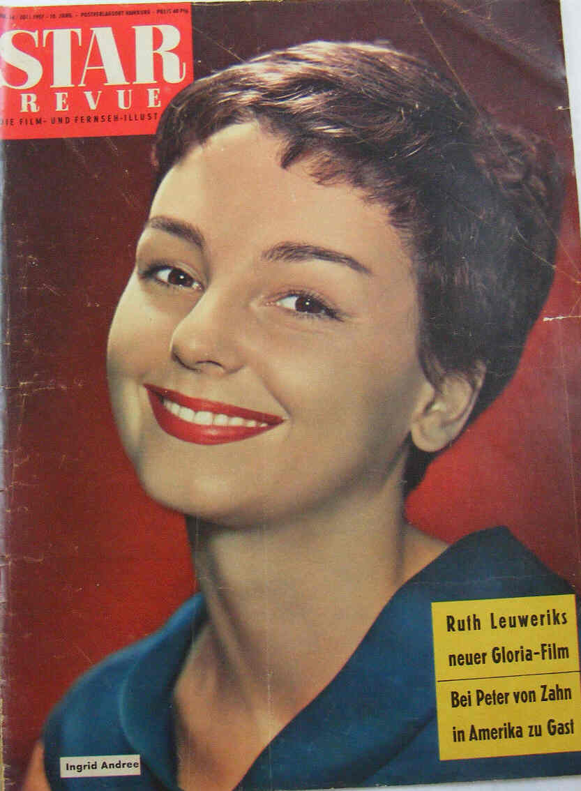 STAR REVUE magazine cover Issue 16  1957