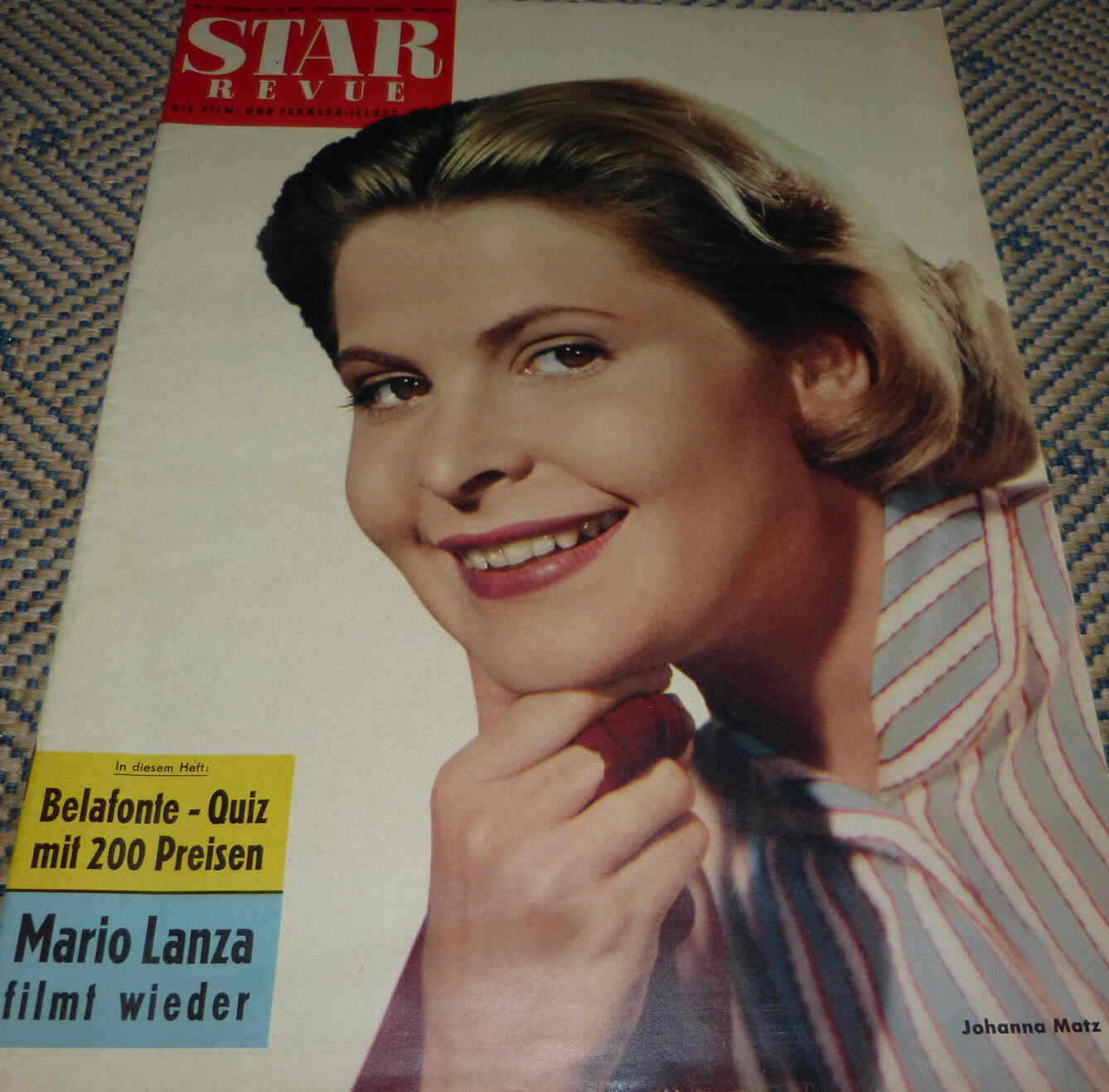 STAR REVUE magazine cover Issue 21  1957