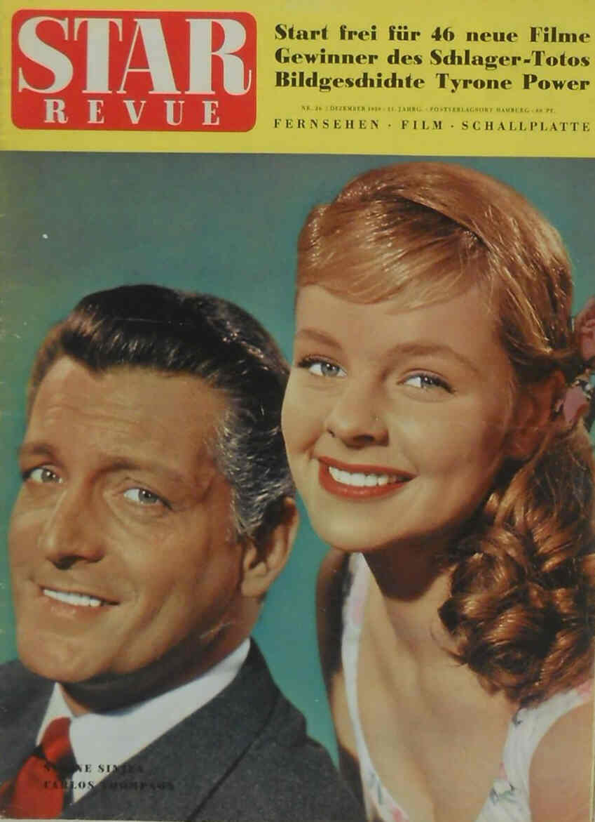 STAR REVUE magazine cover Issue 26  1958
