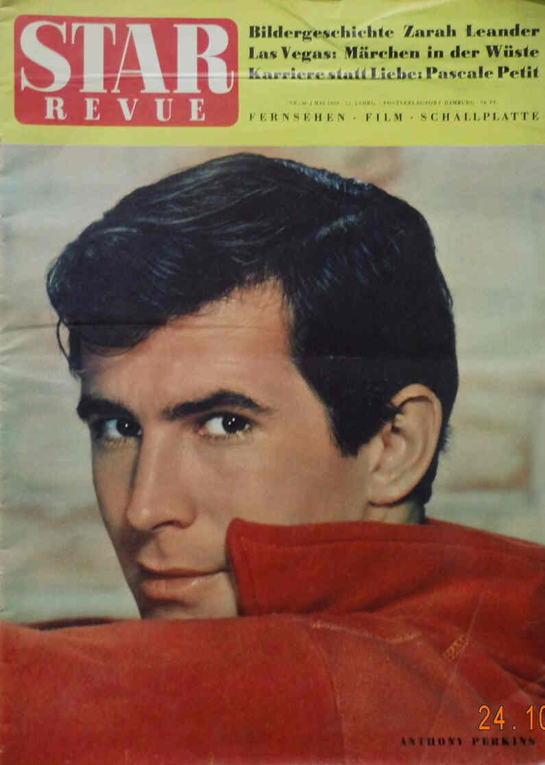 STAR REVUE magazine cover Issue 10  1959