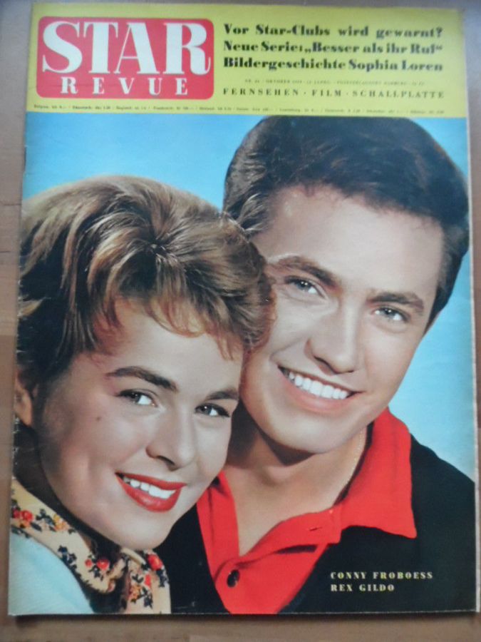 STAR REVUE magazine cover Issue 22  1959