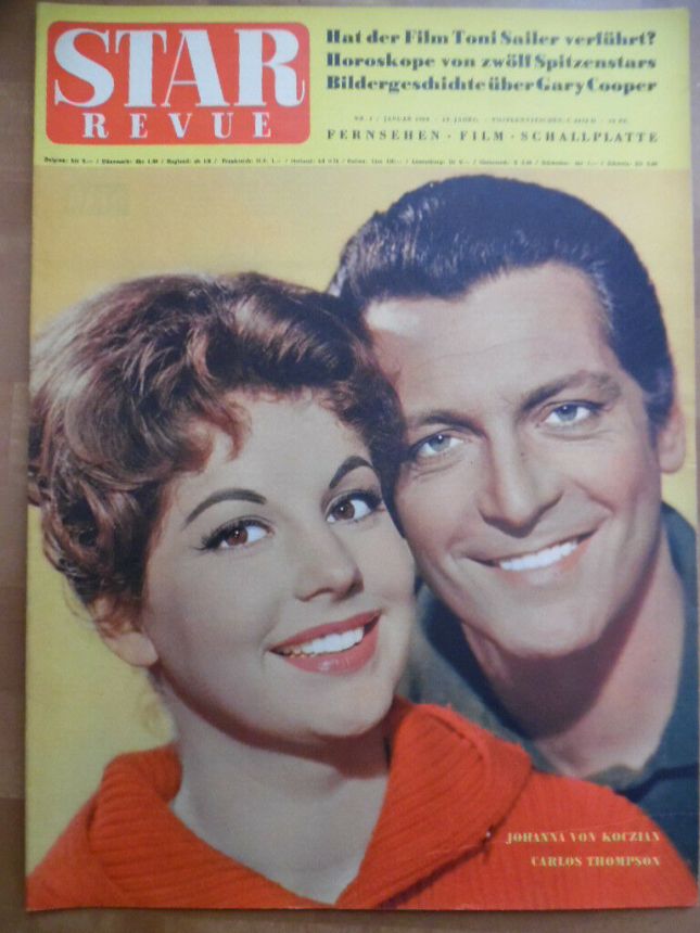 STAR REVUE magazine cover Issue 1  1960