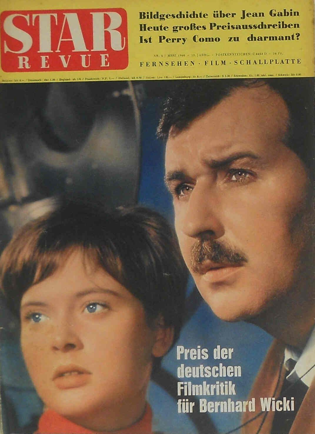 STAR REVUE magazine cover Issue 6  1960