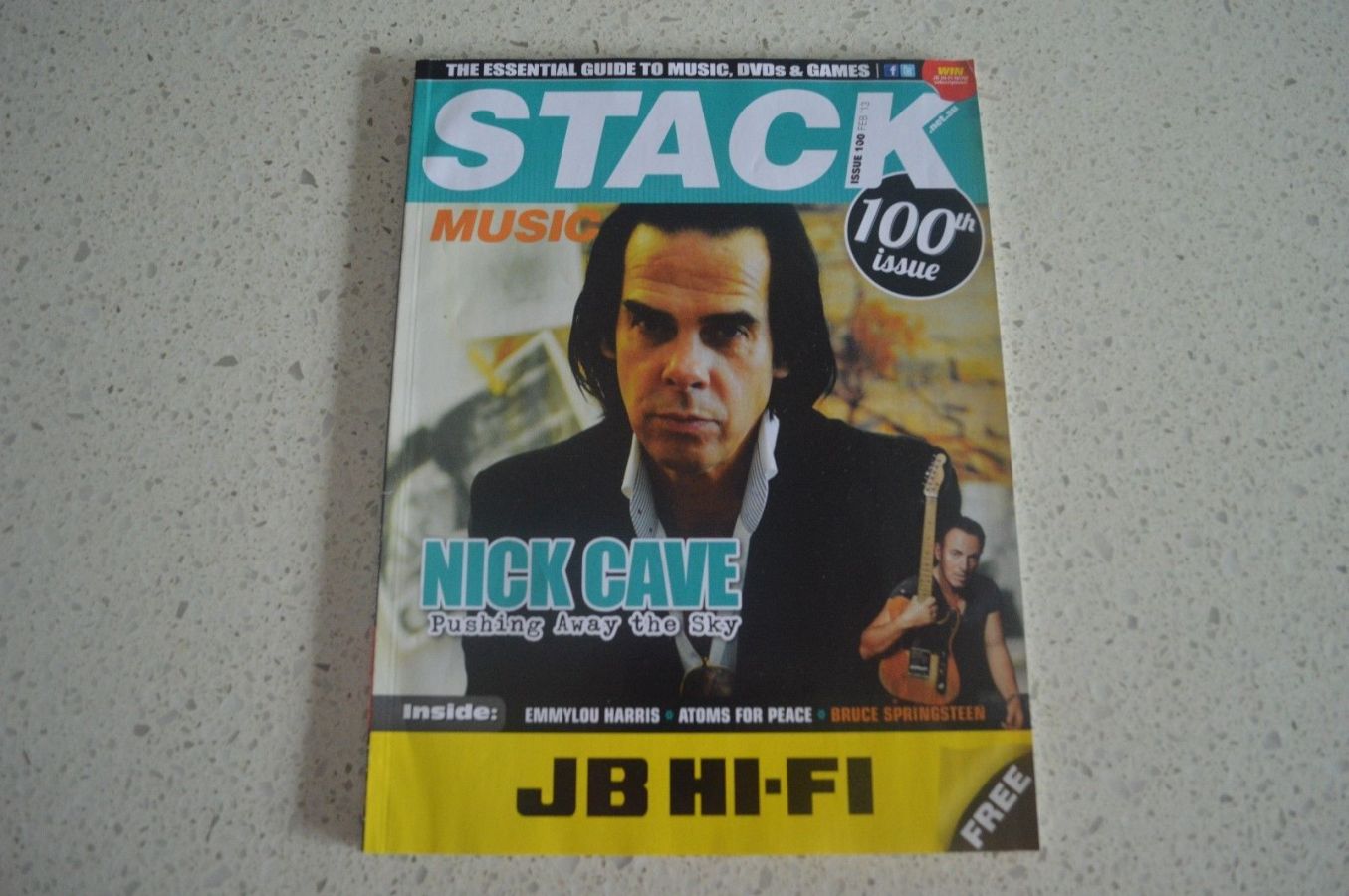 STACK magazine cover Issue 100  February 2013