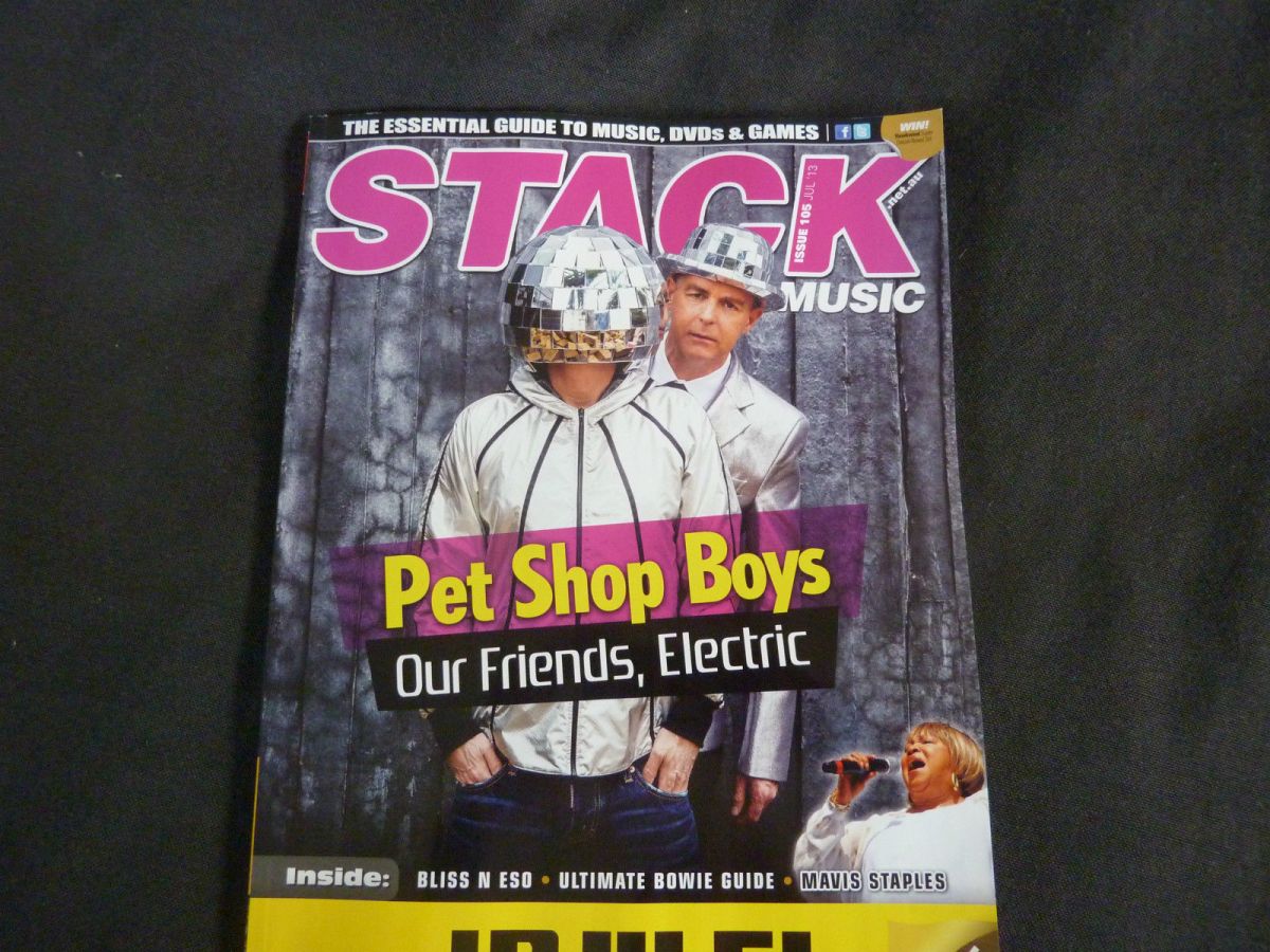 STACK magazine cover Issue 105  July 2013