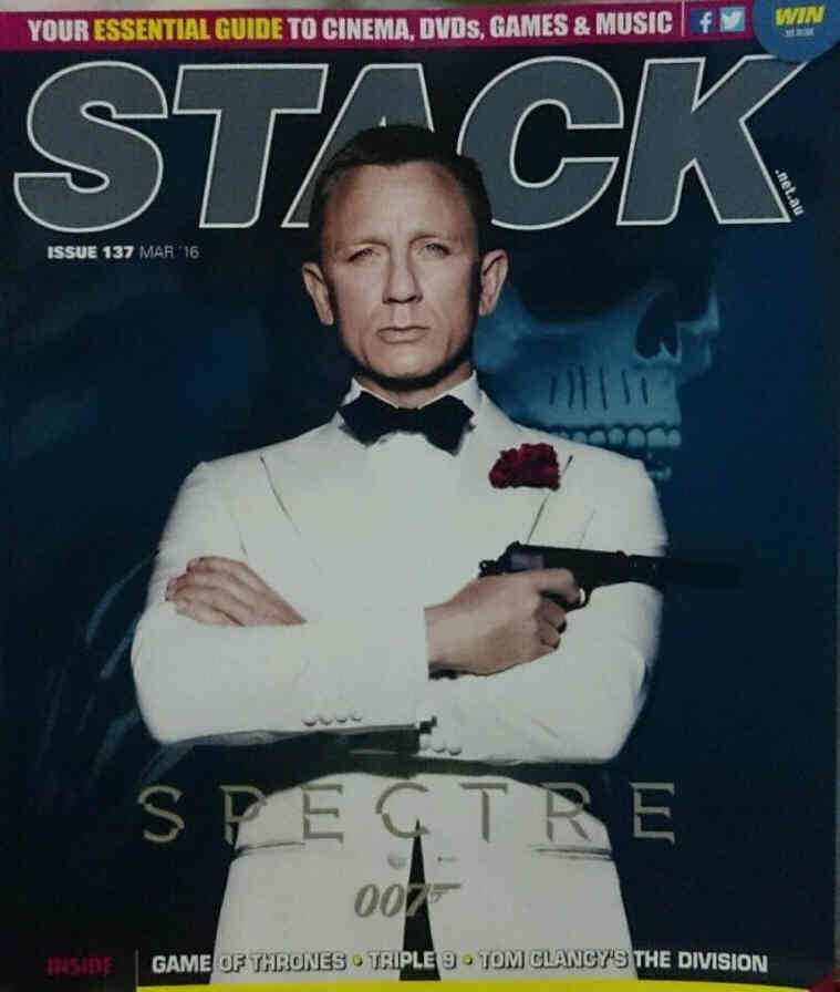STACK magazine cover Issue 137  March 2016