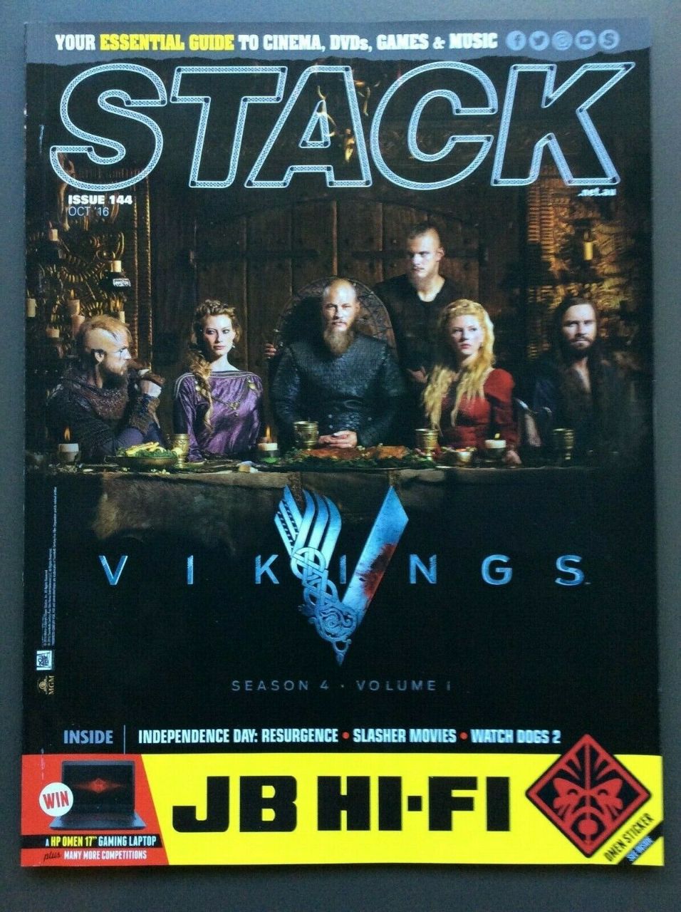 STACK magazine cover Issue 144  October 2016