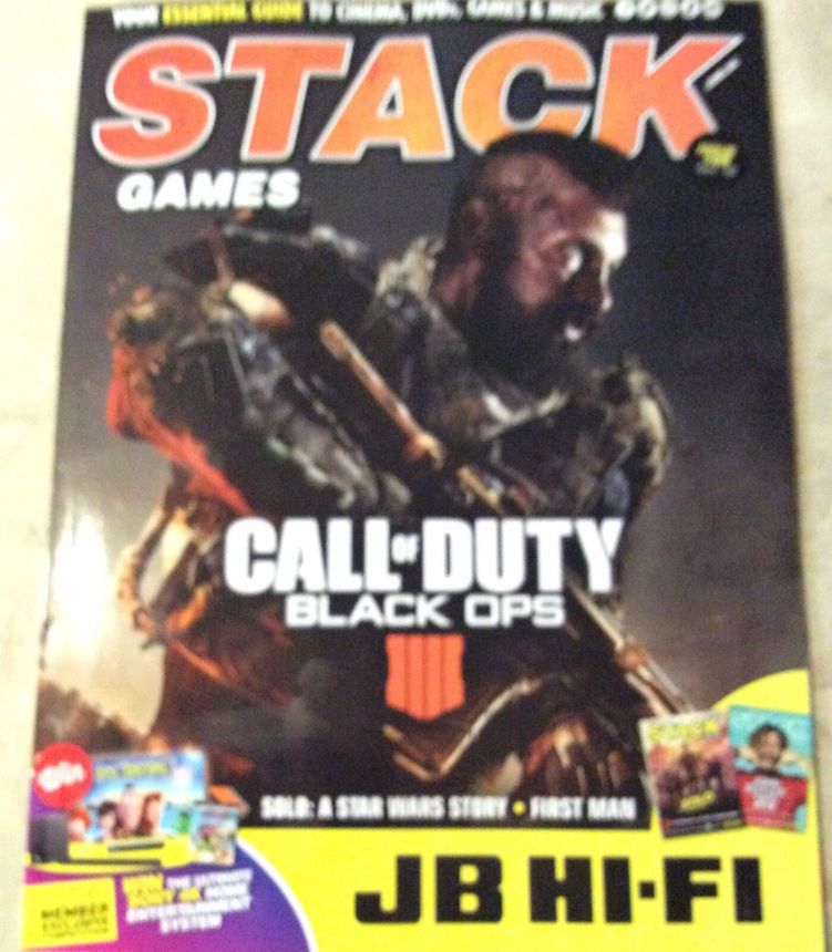 STACK magazine cover Issue 168  October 2018