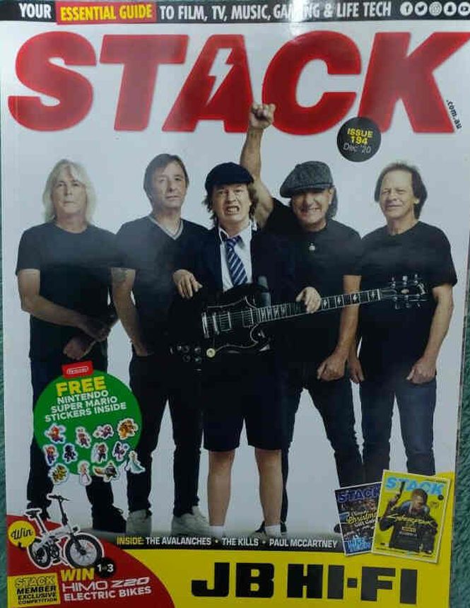 STACK magazine cover Issue 194  December 2020