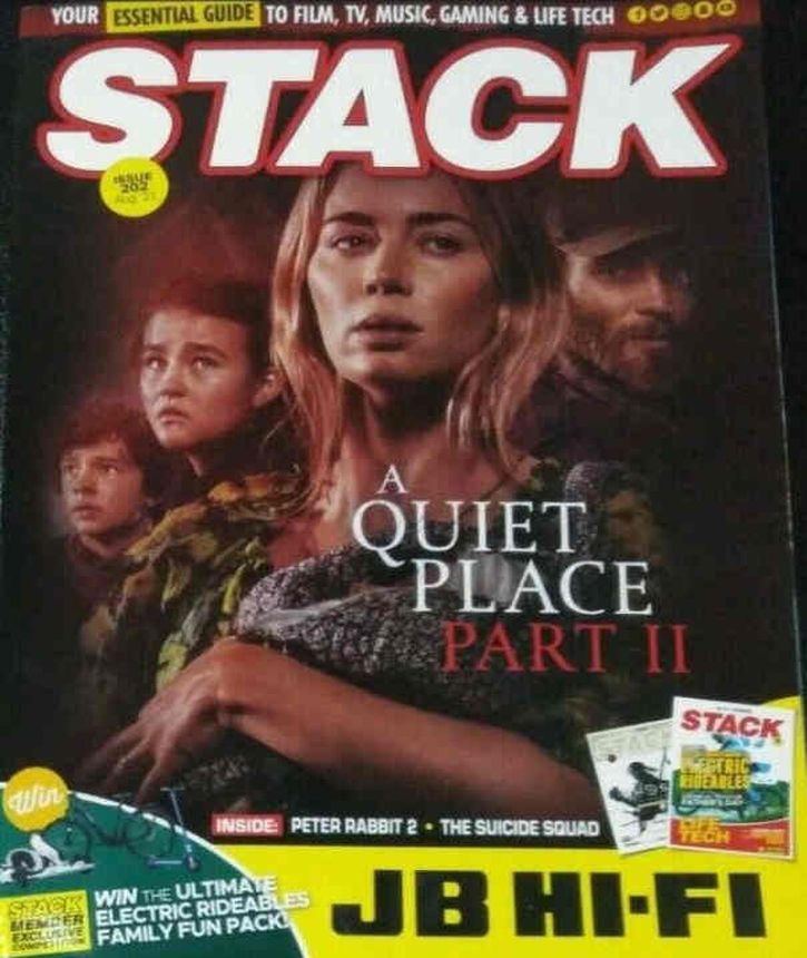STACK magazine cover Issue 202  August 2021