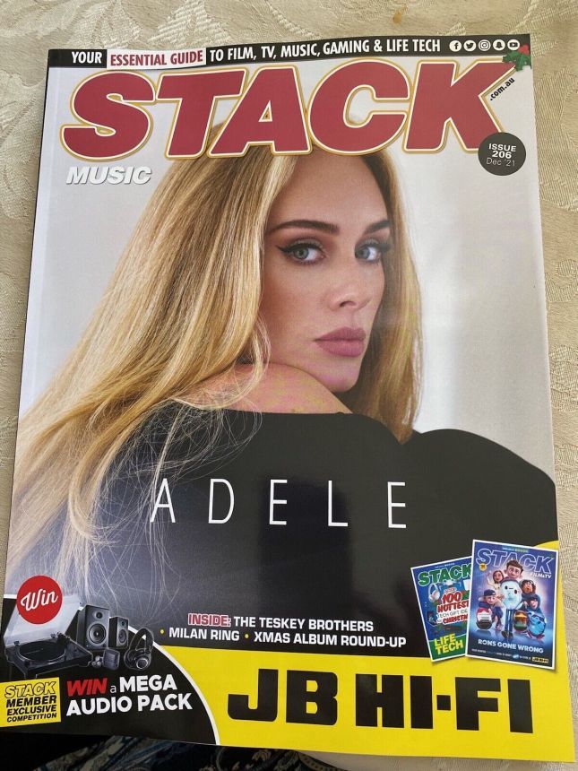 STACK magazine cover Issue 206  December 2021