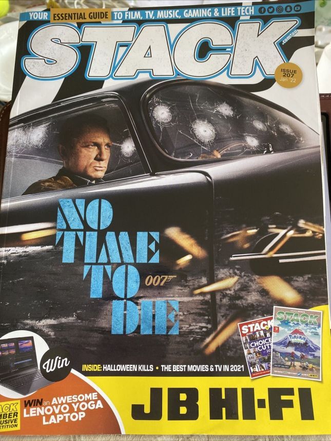 STACK magazine cover Issue 207  January 2022