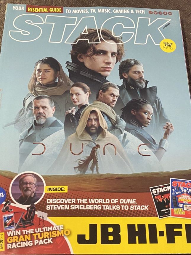 STACK magazine cover Issue 209  March 2022