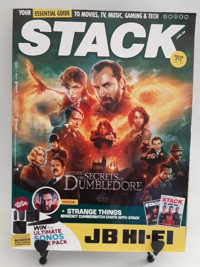 STACK magazine cover Issue 213  July 2022