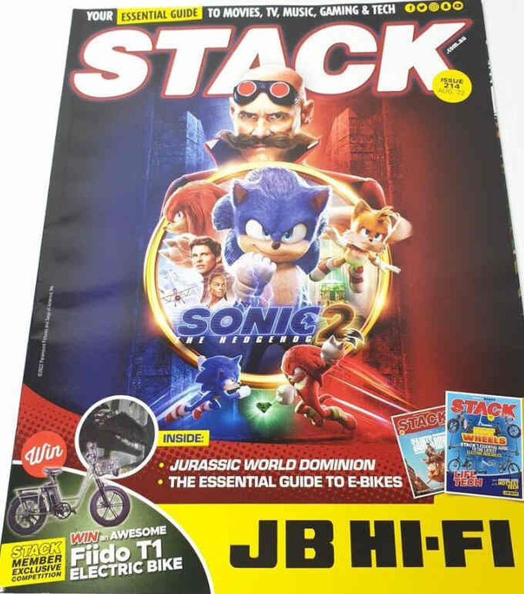 STACK magazine cover Issue 214  August 2022