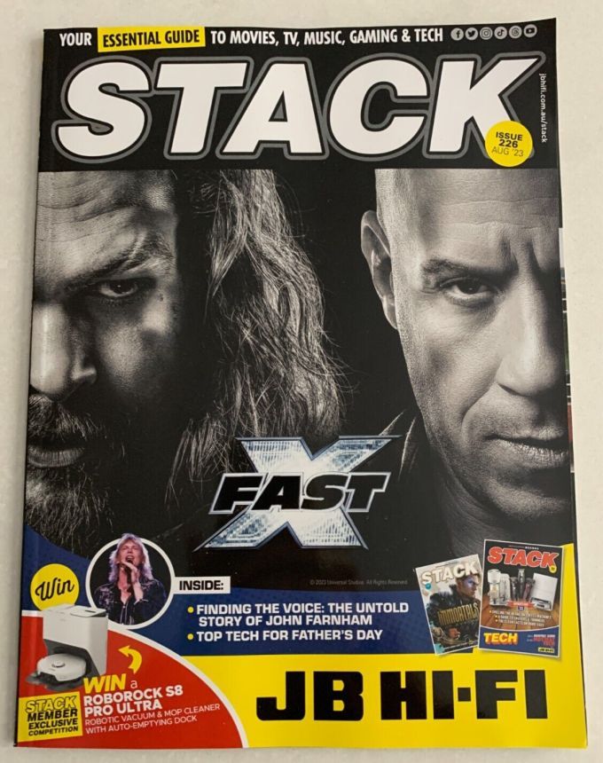 STACK magazine cover Issue 226  August 2023