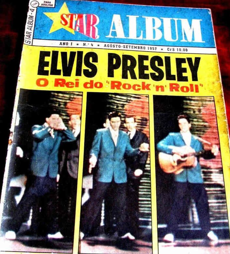STAR ALBUM (Br) magazine side cover Issue 4  August/September 1957