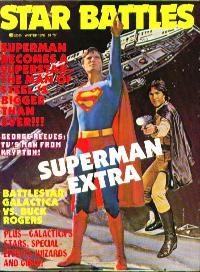 STAR BATTLES magazine cover  Vol 1 # 4 Winter 1978