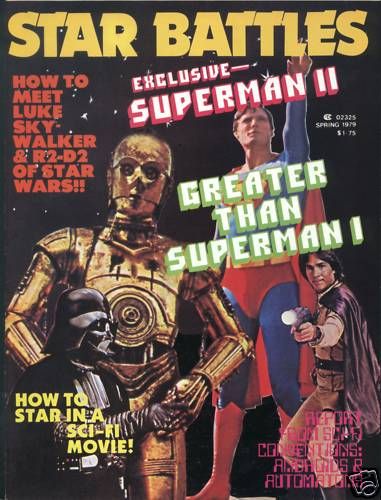 STAR BATTLES magazine cover  Vol 2 # 1 Spring 1979