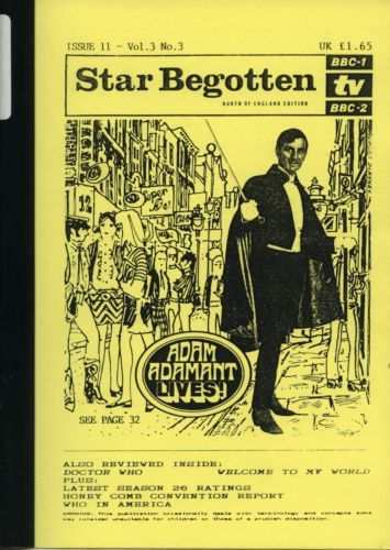 STAR BEGOTTEN magazine cover Issue 11  1989