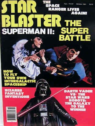 STAR BLASTER (SJ) magazine side cover Issue 2 October 1981
