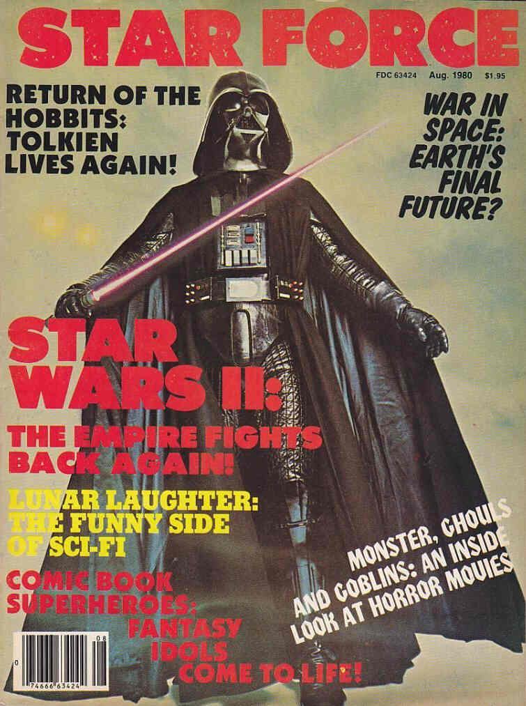 STAR FORCE magazine cover Issue 1 August 1980
