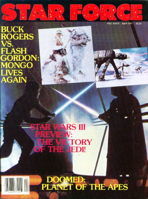 STAR FORCE magazine cover April 1981