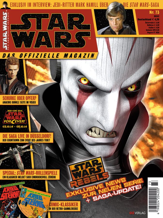 STAR WARS (DE) magazine cover Issue 73 April 2014