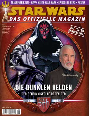 STAR WARS (DE) magazine side cover Issue 29 April/May/June 2003