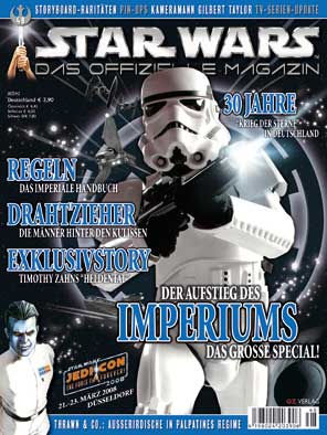 STAR WARS (DE) magazine side cover Issue 48 January/February/March 2008