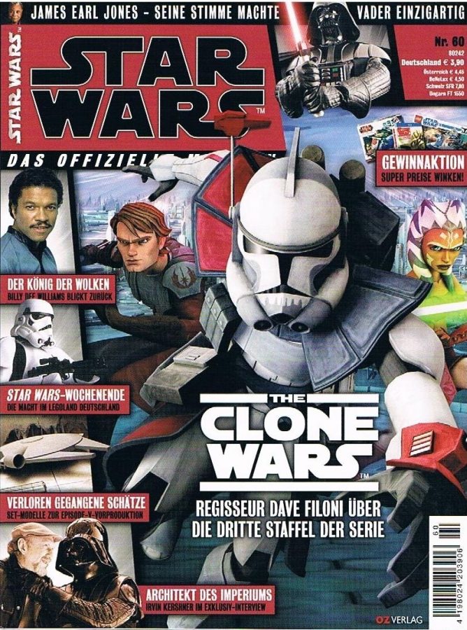 STAR WARS (DE) magazine side cover Issue 60 January/February/March 2011
