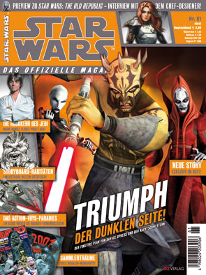 STAR WARS (DE) magazine side cover Issue 61 April/May/June 2011