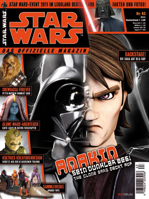 STAR WARS (DE) magazine side cover Issue 63 October/November/December 2011