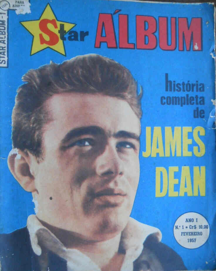 STAR ALBUM (Br) magazine side cover Issue 1 February 1957
