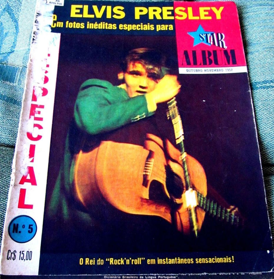 STAR ALBUM (Br) magazine side cover Issue 5  October/November 1957