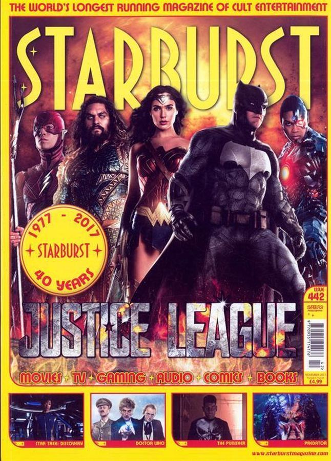 STARBURST magazine cover Issue 442  November 2017