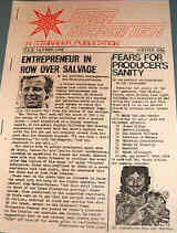 STAR BEGOTTEN magazine cover Issue 1  1986