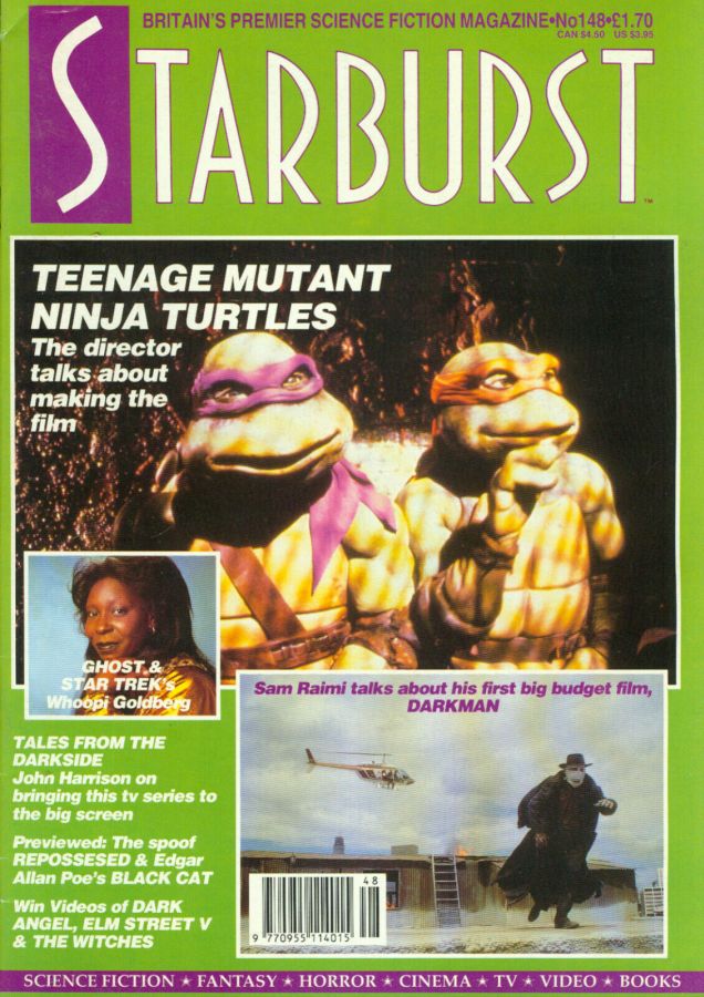 STARBURST magazine cover Issue 148 December 1990