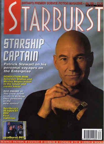 STARBURST magazine cover Issue 182 October 1993