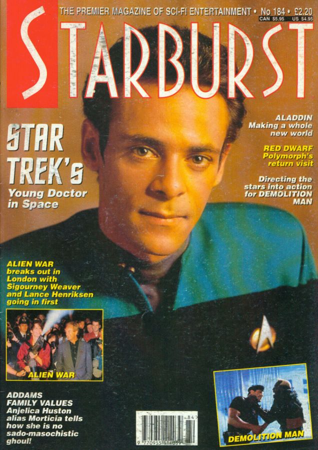 STARBURST magazine cover Issue 184 December 1993