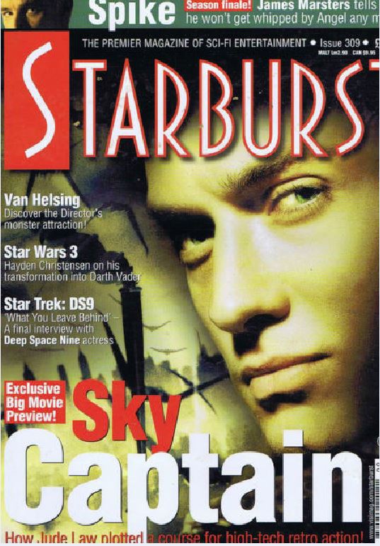 STARBURST magazine cover Issue 309 April 2004