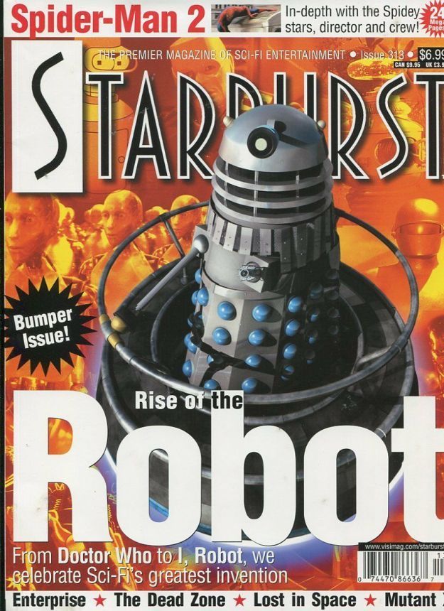 STARBURST magazine cover Issue 313 August 2004