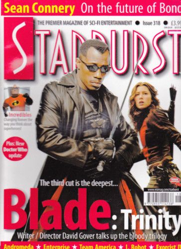 STARBURST magazine cover Issue 318 December 2004