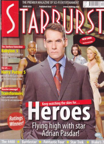 STARBURST magazine cover Issue 352 August 2007