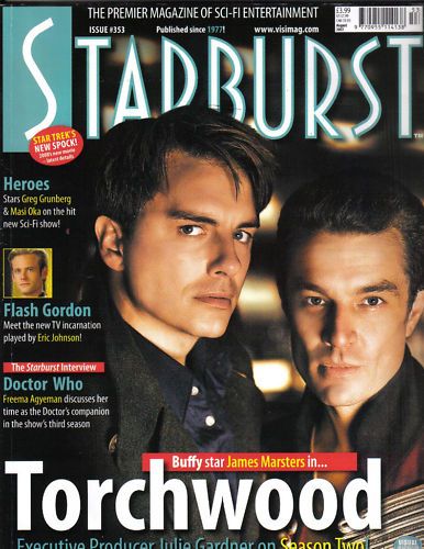 STARBURST magazine cover Issue 353 September 2007