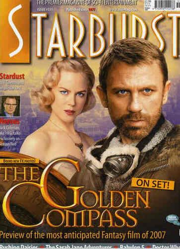 STARBURST magazine cover Issue 355  2007