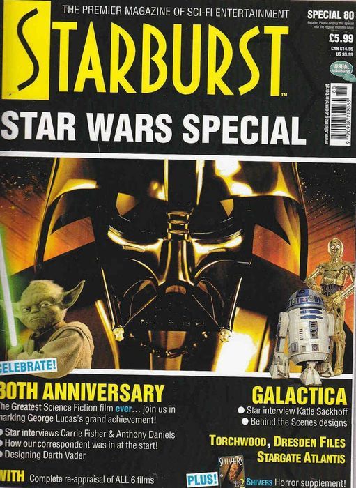 STARBURST magazine cover  Special #80  2007