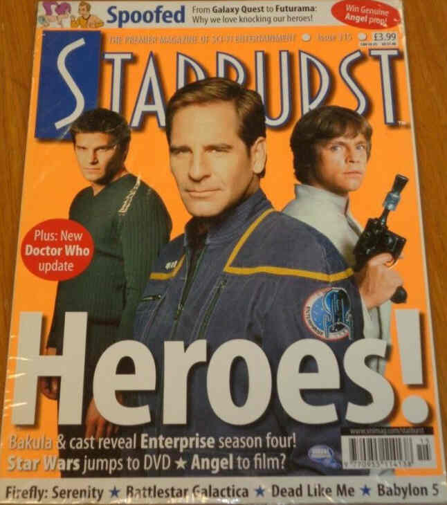 STARBURST magazine cover Issue 315  October 2004