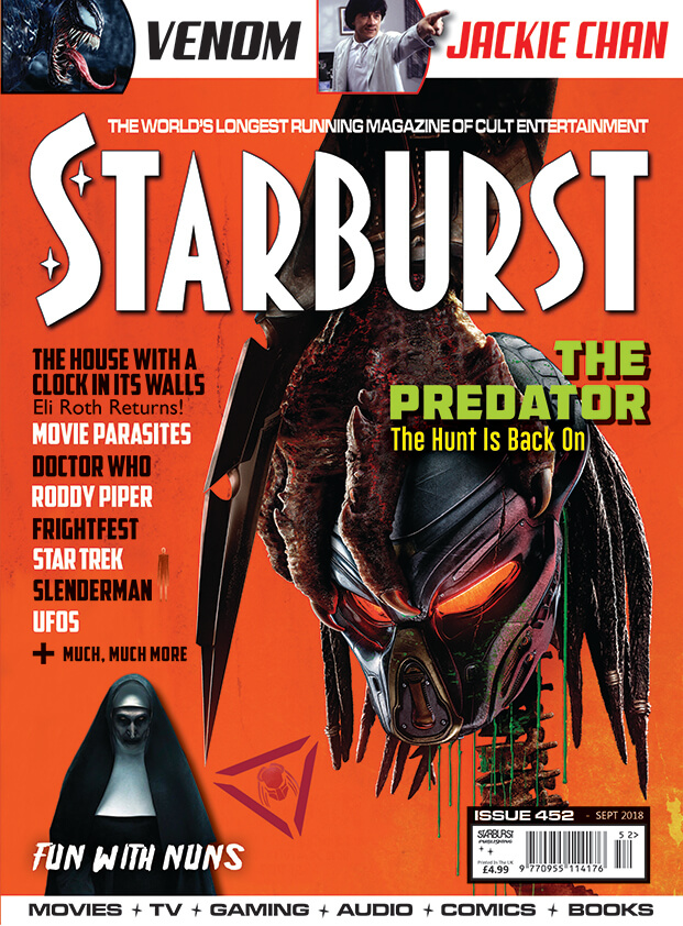 STARBURST magazine cover Issue 452  September 2018