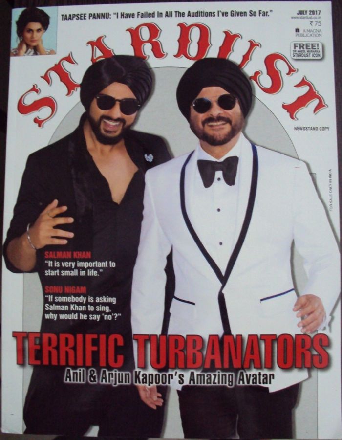 STARDUST magazine side cover July 2017